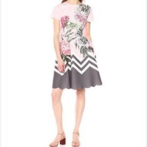 Ted Baker London Haiilie Palace Gardens skater dress size 5